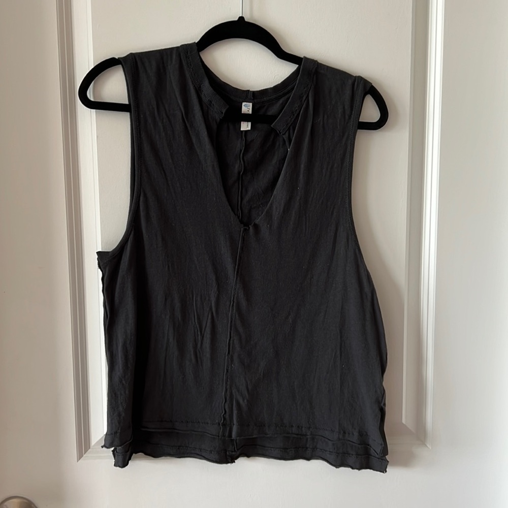 Free People Movement Black Tank Top